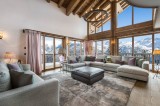 Courchevel 1650 Luxury Rental Chalet Ebella Living Room