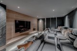 Courchevel 1650 Luxury Rental Chalet Elana Cinema Room