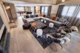 Courchevel 1650 Luxury Rental Chalet Nexilovite Living Room