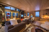 Courchevel 1650 Luxury Rental Chalet Nezilovite Living Room