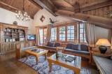 Courchevel 1650 Luxury Rental Chalet Neziluvite Living Room 2