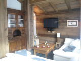 Courchevel 1850 Location Appartement Dans Chalet  Luxe Cassiterite Salon