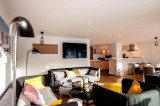 Courchevel 1850 Luxury Rental Appartment Cesonite Living Room