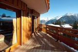 Courchevel 1850 Luxury Rental Appartment Mereli Balcony