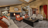 Courchevel 1850 Luxury Rental Appartment Carnatite Living Room 3