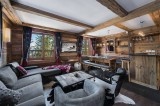 Courchevel 1850 Location Chalet Luxe Cesarolite Séjour