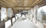 Courchevel 1850 Luxury Rental Chalet Crysotile Dining Room