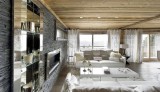 Courchevel 1850 Luxury Rental Chalet Crysotile Living Room