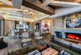 Courchevel 1850 Luxury Rental Chalet Chursinite Living Room 3