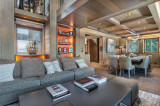 Courchevel 1850 Location Chalet Luxe Elaxane Salon 