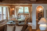 Courchevel 1850 Luxury Rental Chalet Nilia Dining Room 3