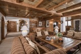 Courchevel 1850 Location Chalet Luxe Nilia Séjour