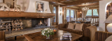 Courchevel 1850 Luxury Rental Chalet Nilia Living Room 3