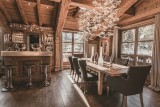 Courchevel 1850 Location Chalet Luxe Nilion Salle A Manger