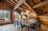 Courchevel 1850 Location Chalet Luxe Tancoite Salle A Manger