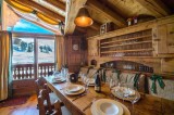 Courchevel 1850 Luxury Rental Chalet Tantalite Dining Room