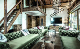 Courchevel 1850 Location Chalet Luxe Tazay Salon