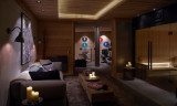 Courchevel 18500 Location Chalet Luxe Chromite Salon Spa