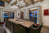 Courchevel 18500 Location Chalet Luxe Churchite Salle A Manger 1