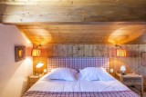 Courchevel Location Chalet Luxe Saphir Blanc Chambre