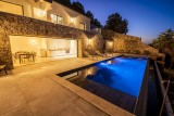 Ile Rousse Location Villa Luxe Iolite Piscine Nuit