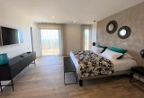 Ile Rousse Luxury Rental Villa Iris Violet Bedroom