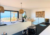 Ile Rousse Luxury Rental Villa Iris Violet Kitchen 3