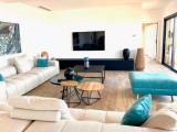 Ile Rousse Luxury Rental Villa Iris Violet Living Room 3