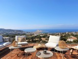 Ile Rousse Luxury Rental Villa Iris Violet Terrace