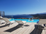 L'ile Rousse Location Villa Luxe Iris Jaune Exterieur Piscine