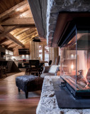 La Clusaz Location Chalet Luxe Gloriosa Cheminée 