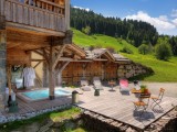 La Clusaz Location Chalet Luxe Lawsonite Jacuzzi Exterieur 