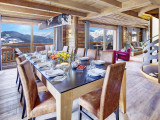 La Clusaz Location Chalet Luxe Leucamel Salle A Manger 