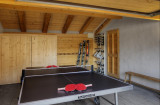 La Clusaz Location Chalet Luxe Liwadite Table Ping Pong