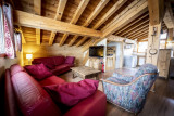 La Plagne 1800 Location Chalet Luxe Lugia Salon 