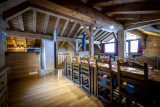 La Plagne 1800 Location Chalet Luxe Pyran Salle A Manger 