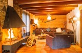 La Plagne Location Chalet Luxe Jadéite Verte Séjour 2