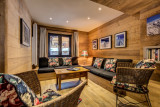 La Plagne Location Chalet Luxe Ligio Salon 1