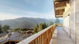 La Tania Location Chalet Luxe Couzite Balcon