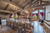 La Tania Location Chalet Luxe Nibote Salle A Manger 