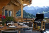 Le Grand Bornand Location Chalet Luxe Leonite Terrasse