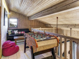 Le Grand Bornand Location Chalet Luxe Leubarbe Babyfoot 