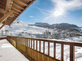 Le Grand Bornand Location Chalet Luxe Leubarbe Balcon 