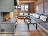 Le Grand Bornand Location Chalet Luxe Leumaron Salon 