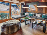 Le Grand Bornand Location Chalet Luxe Leumerin Salon 