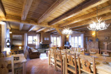 Les 2 Alpes Location Chalet Luxe Chartus Salle A Manger 1