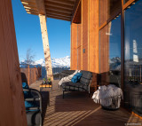 Les Arcs Location Chalet Luxe Arkutine Terrasse 