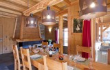  Les Deux Alpes Location Chalet Luxe Cervantite Salla à Manger 1