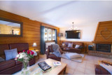 Les Deux Alpes Location Chalet Luxe Landre Salon