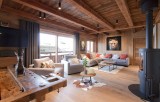 Les Deux Alpes Luxury Rental Chalet Wallomia Living Room